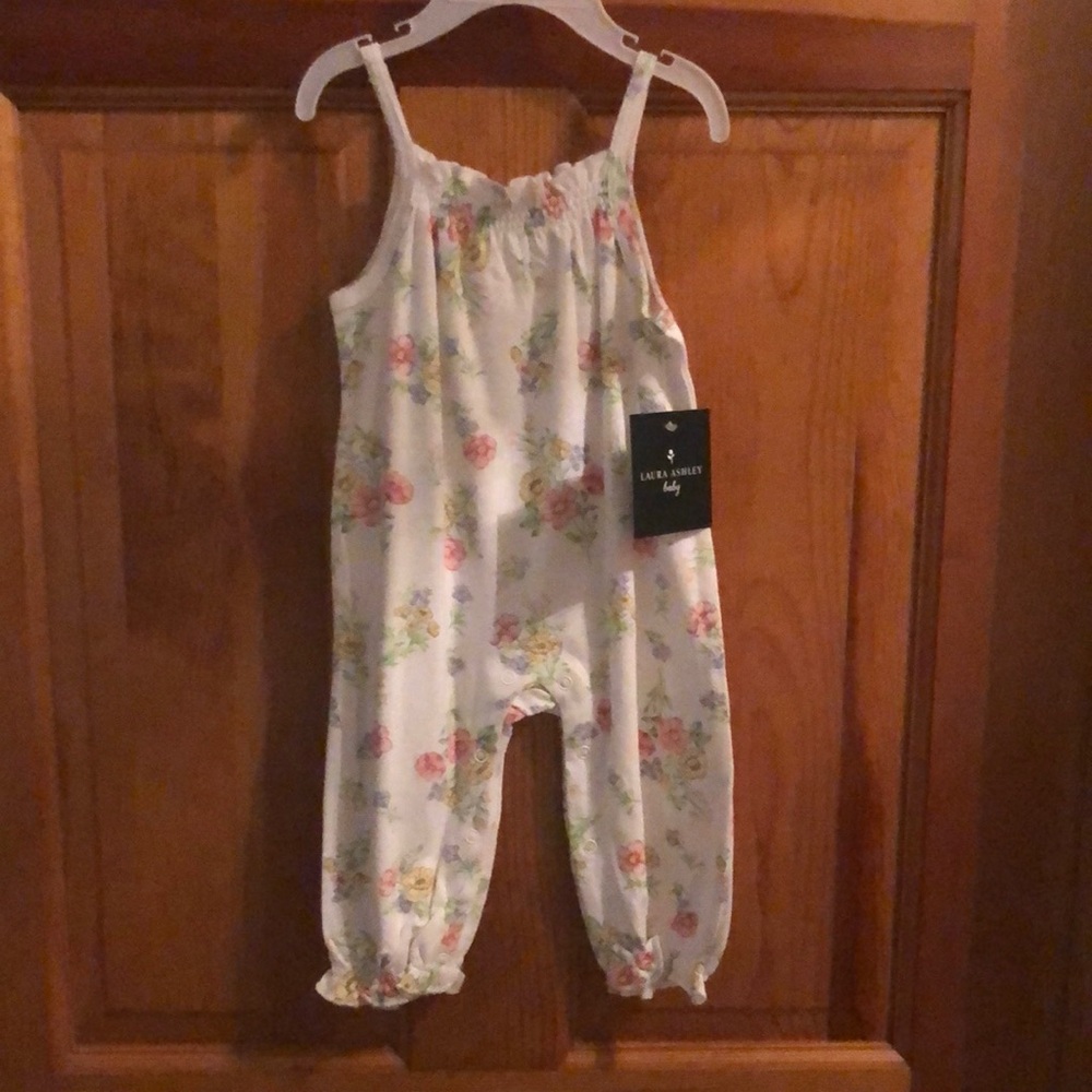 NWT Laura Ashley Baby Coverall